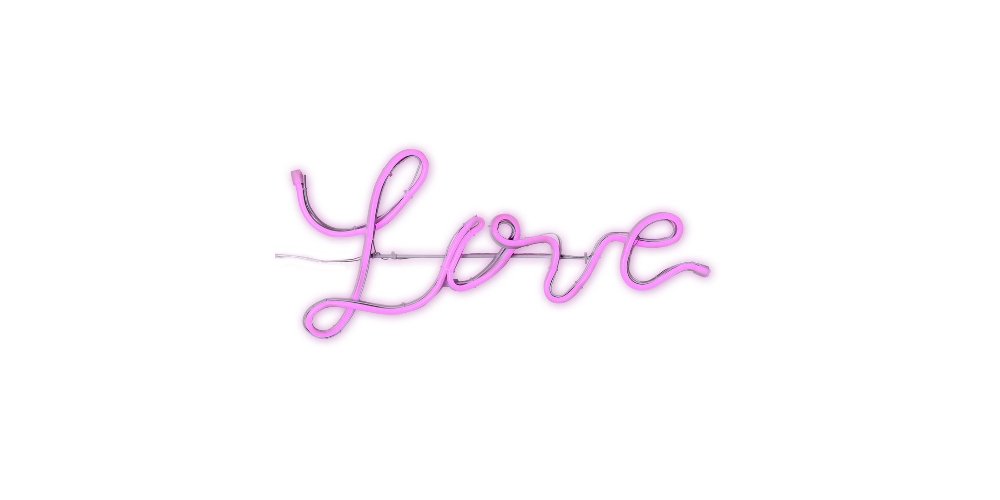 How to make a custom neon light by yourself?